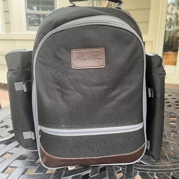 Picnic Backpack for four - Picture 3 of 3